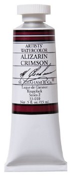 M. Graham Watercolor, 15ml, Alizarin Crimson