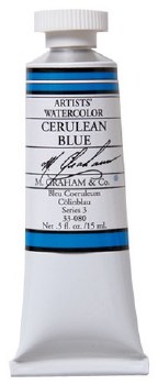 M. Graham Watercolor, 15ml, Cerulean Blue