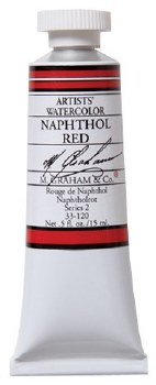 M. Graham Watercolor, 15ml, Naphthol Red