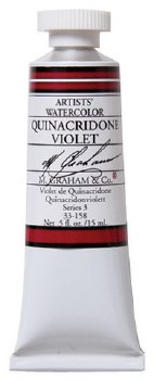 M. Graham Watercolor, 15ml, Quinacridone Violet