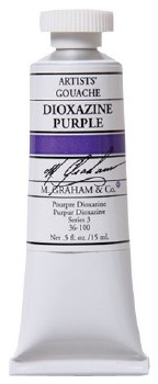 M. Graham Gouache, 15ml, Dioxazine Purple