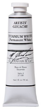 M. Graham Gouache, 60ml, Titanium White
