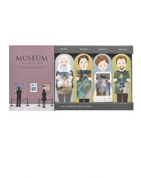 Museum Page Flags, Impressionists