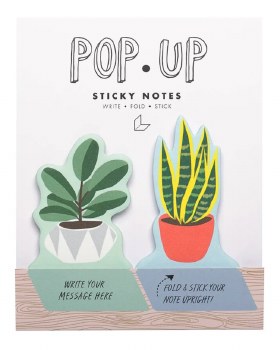 Pop Up Sticky Notes, House Plants