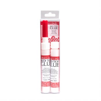 Red Top Multi-Purpose Glue, 2-Bottle Pack with Applicator