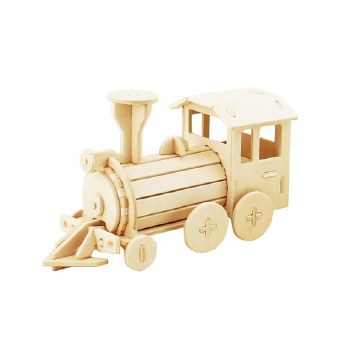 3D Locomotive Wooden Puzzle
