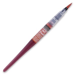 Ink Brush Iridescent Pink Orange