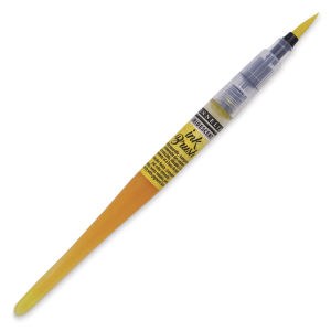 Ink Brush Iridescent Lemon Yellow