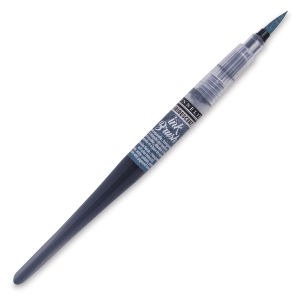 Ink Brush Iridescent Ultramarine Blue