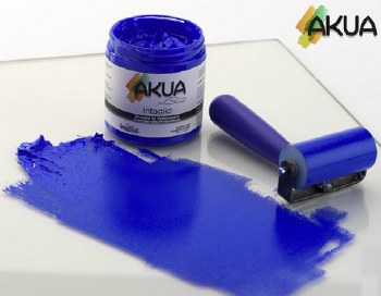 Akua Intaglio Ink, 2 oz. Jars, Prussian Blue Hue