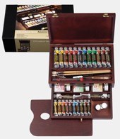 Rembrandt Oil 12-Set Master Wooden Case
