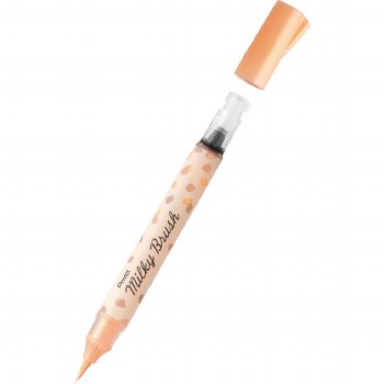 Pentel Milky Brush Pen, Pastel Orange