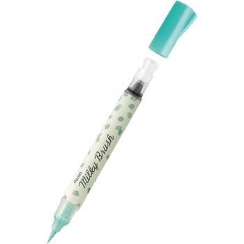 Pentel Milky Brush Pen, Mint Green