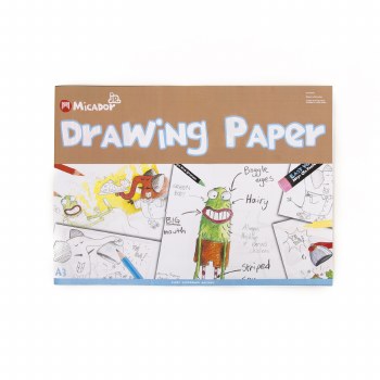 Micador Drawing Paper Pad, A4 (8.3" 11.7")