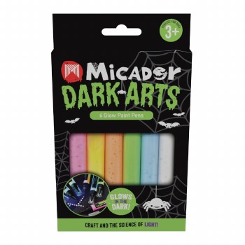 Micador Glow Paint 6-Color Pen Set