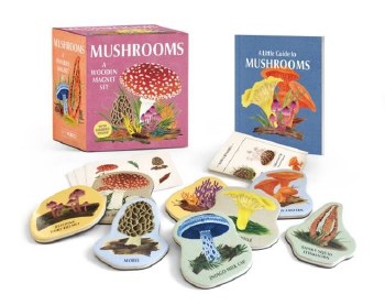 Mushrooms: A Wooden Magnet Set Mini Kit