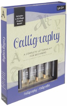 Calligraphy Kits, 32 Pages plus Supplies