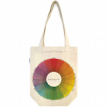 Cavallini & Co. Vintage Inspired Tote Bags, Color Wheel