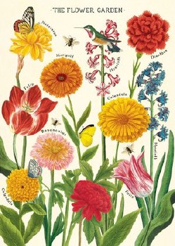 Cavallini & Co. Decorative Italian Paper, Flower Garden