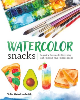 Watercolor Snacks Book