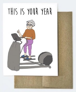 Aviate Press Greeting Card "This Is Your Year"