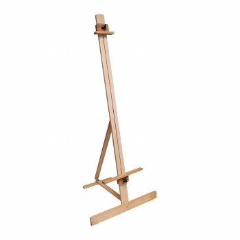 Single Mast Easel, Accommodates Canvases up to 50 in.