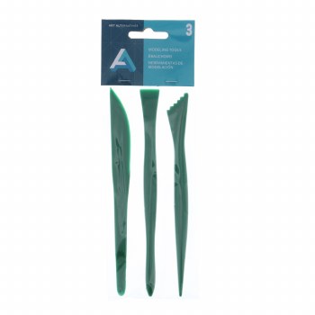 Plastic Modeling Tools, 3 Pieces of 6 in.