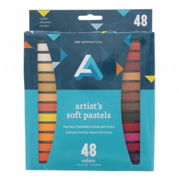 Artist Soft Pastel Sets, 48-Color Set - Assorted