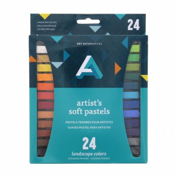 Artist Soft Pastel Sets, 24-Color Set - Landscape