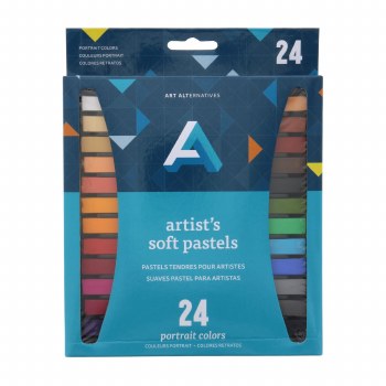 Artist Soft Pastel Sets, 24-Color Set - Portrait