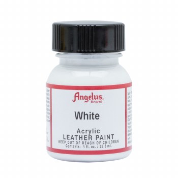 Acrylic Leather Paint, 1 oz., White