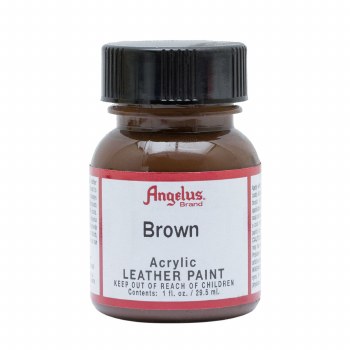Acrylic Leather Paint, 1 oz., Brown