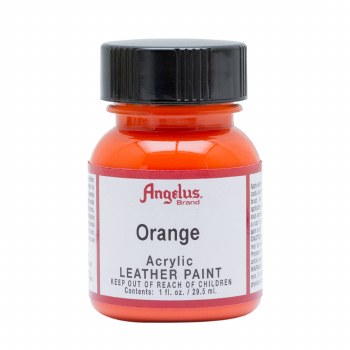 Acrylic Leather Paint, 1 oz., Orange