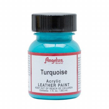 Acrylic Leather Paint, 1 oz., Turquoise