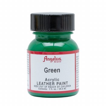 Acrylic Leather Paint, 1 oz., Green