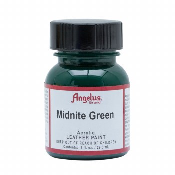 Acrylic Leather Paint, 1 oz., Midnight Green