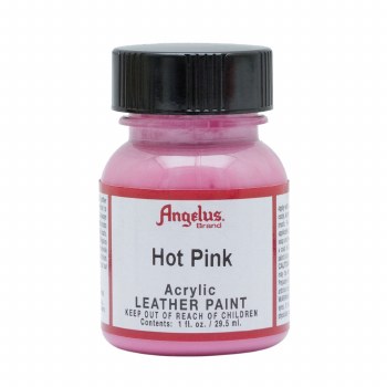Acrylic Leather Paint, 1 oz., Hot Pink