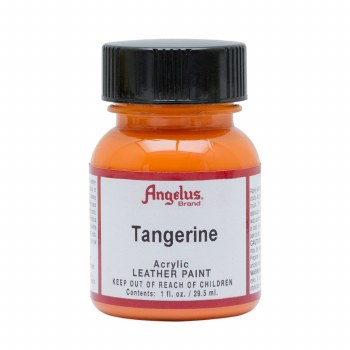 Acrylic Leather Paint, 1 oz., Tangerine