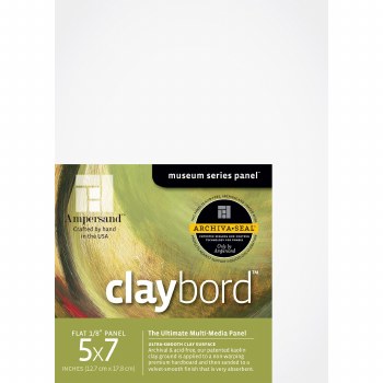 Claybord, 1/8" Profile, 5" x 7" - 3/Pkg.