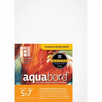 Aquabord, Uncradled 1/8" Profile, 5" x 7" - 3/Pkg.