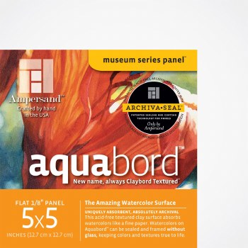Aquabord, Uncradled 1/8" Profile, 5" x 5" - 4/Pkg.