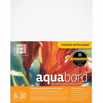 Aquabord, Uncradled 1/8" Profile, 8" x 10"