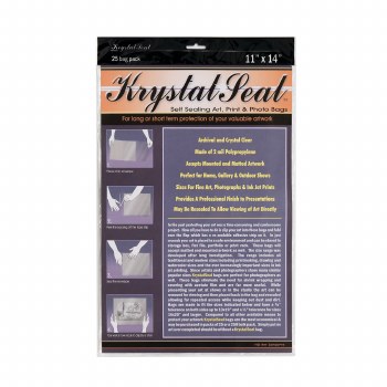 Krystal Seal Bags, 11 in. x 14 in. - 25/Pkg.