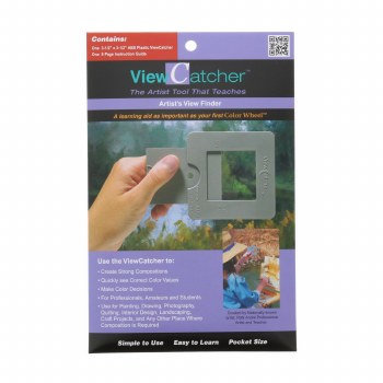 ViewCatcher, 3-1/2 in. Square Gray Plastic