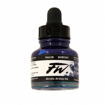 FW Acrylic Artists Ink, 1 oz. Indigo