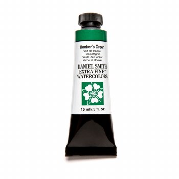 Daniel Smith Watercolors, 15ml Tubes, Hookers Green