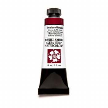 Daniel Smith Watercolors, 15ml Tubes, Perylene Maroon