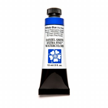 Daniel Smith Watercolors, 15ml Tubes, Pthalo Blue (RS)