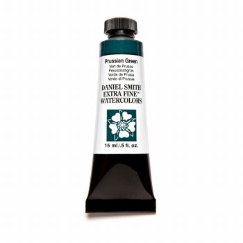 Daniel Smith Watercolors, 15ml Tubes, Prussian Green