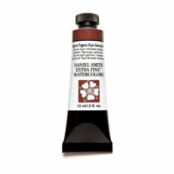 Daniel Smith Watercolors, 15ml Tubes, Burnt Tigers Eye Genuine - PrimaTek